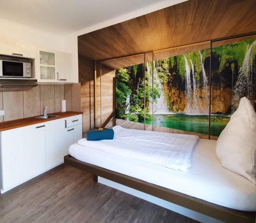 Einzel-Apartments Wasserfall 01